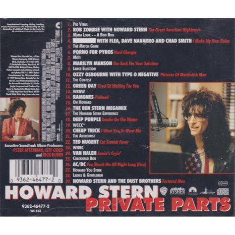 Soundtrack Howard Stern Private Parts Aquarius Age Sagl