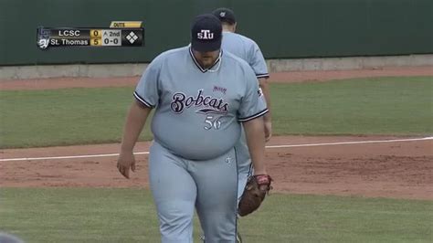 300 Pound College Pitcher Takes Internet By Storm