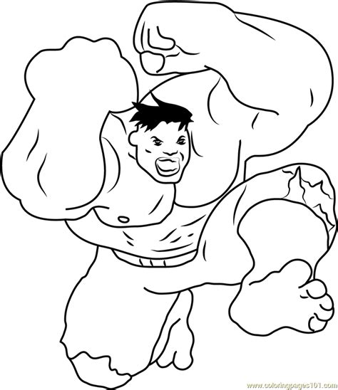 We've got hulk coloring pages for all ages. Angry Hulk Coloring Page - Free Hulk Coloring Pages ...