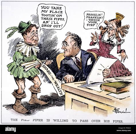 Fd Roosevelt Cartoon Na 1934 Cartoon By James T Berryman Showing