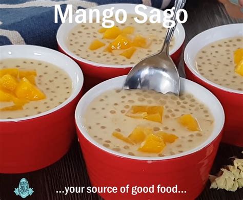 Foxy Folksy Modern Filipino Kitchen How To Make Mango Sago