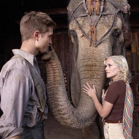 Movie Review Robert Pattinson Leaves No Room For Elephant In Water For