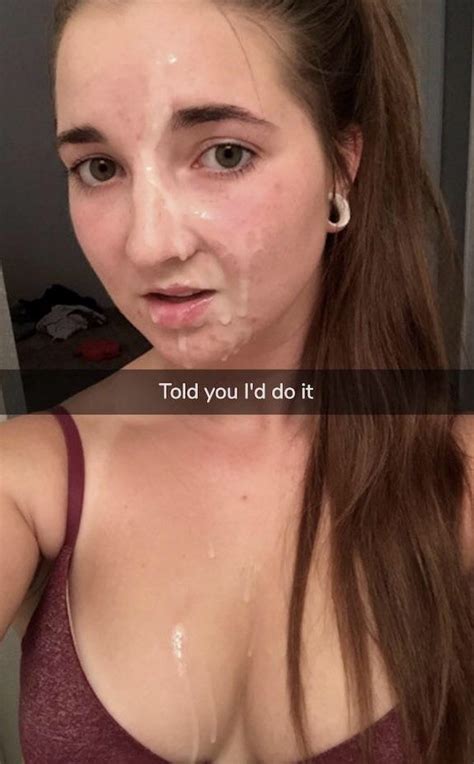 Cum Selfie On Snapchat Porn Pic