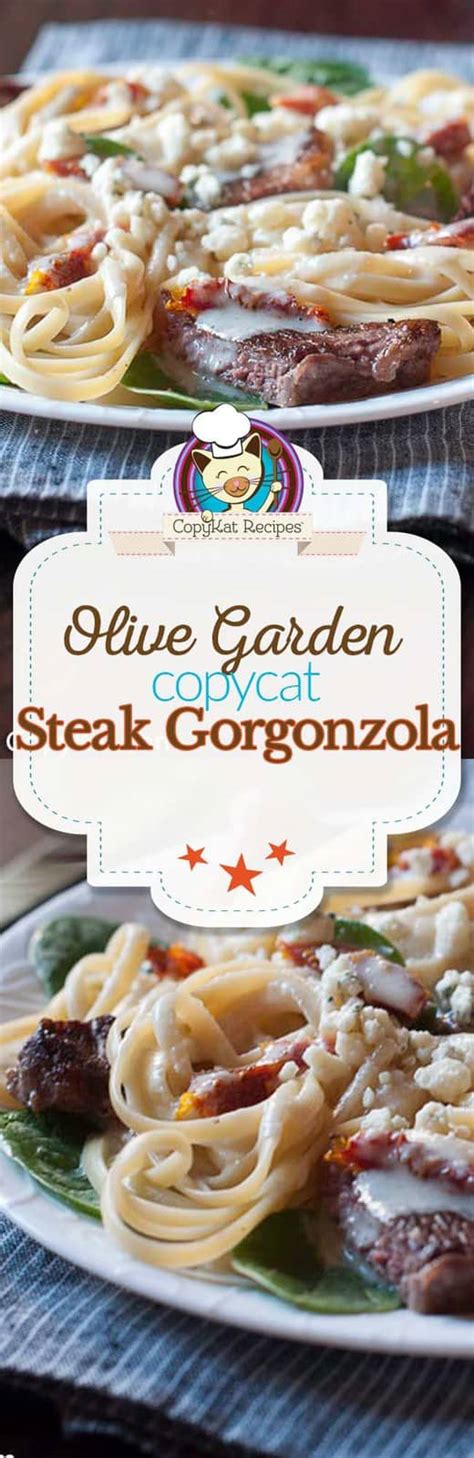 Most of those calories come from fat (55%). Olive Garden Steak Gorgonzola Alfredo - Copycat Recipe