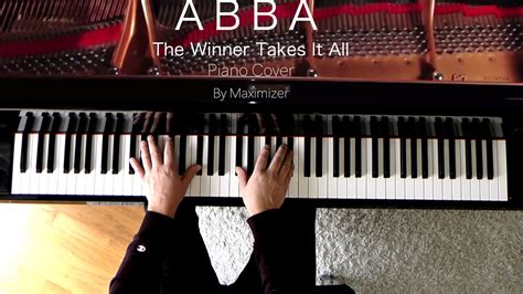 ABBA The Winner Takes It All Solo Piano Cover Maximizer YouTube