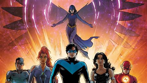 The Titans Dcs Justice League Replacement Superhero Team Get An Ongoing Series Gamesradar
