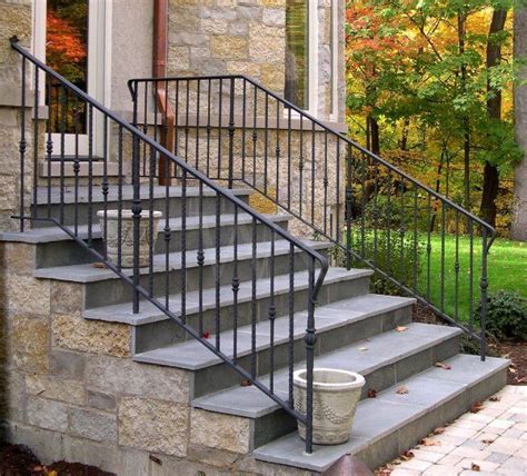 There are 1509 outdoor rail for sale on etsy, and they cost $129.47 on average. Outdoor Stair Railings | Exterior Railings | Outdoor ...