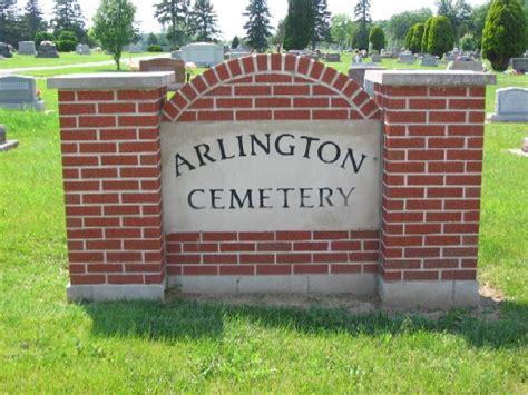 Arlington Cemetery In Arlington Ohio Find A Grave Cemetery