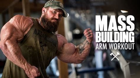 Mass Building Arm Workout Youtube