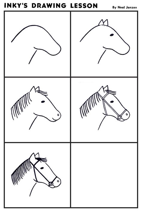 Https://techalive.net/draw/first Grade How To Draw A Horse