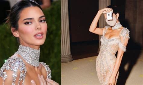 Kendall Jenner Turns Heads With Crystal Embellished Sheer Dress