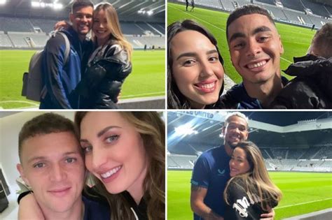 Newcastle Wags Out In Force For Magic Night At St James As United Edge Closer To Champions