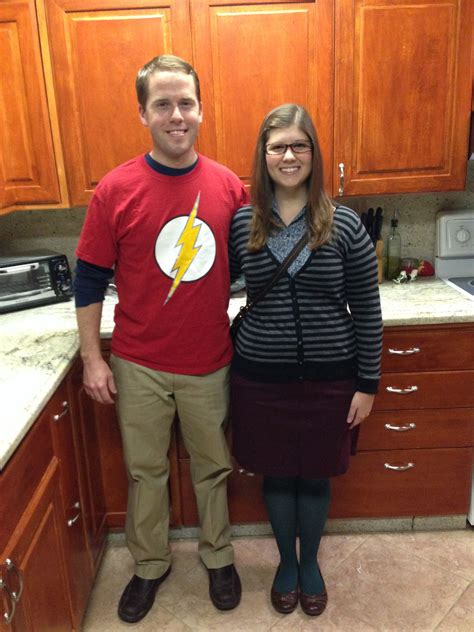 Sheldon And Amy Halloween Couples Costume Bigbangtheory Couple
