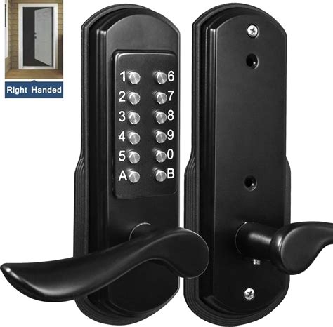 Elemake Keyless Door Lock Mechanical Digital Combination Security