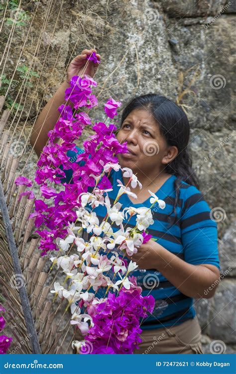 flower and palm festival in panchimalco el salvador editorial photo image of fiesta