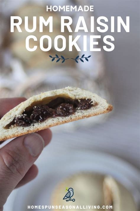 The filling for this pie is easy to make and has a rich caramel flavor and raisins, lots of raisins. Rum Raisin Filled Cookies | Recipe | Raisin recipes ...