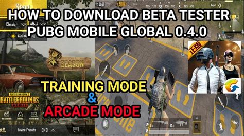 How To Download Pubg Mobile Global Version Beta Test Update 040 Youtube