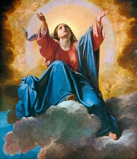Mary S Assumption Into Heaven In The Servite Church Of Montescenario In