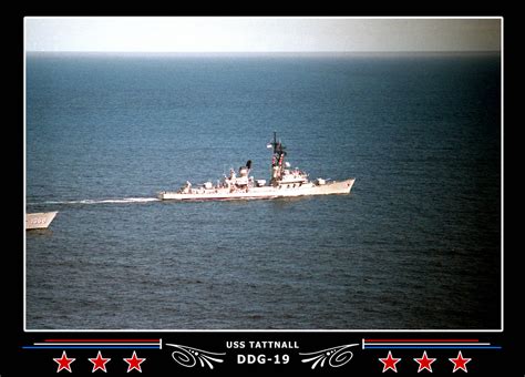 Uss Tattnall Ddg 19 Canvas Photo Print Navy Emporium