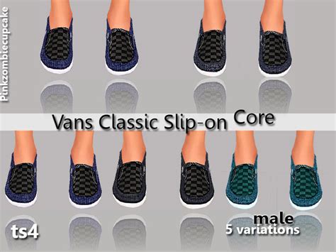 The Sims Resource Vans Classic Slip On Core