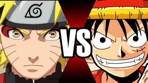 Naruto Vs Luffy Em Uma Batalha Mortal Ei Nerd