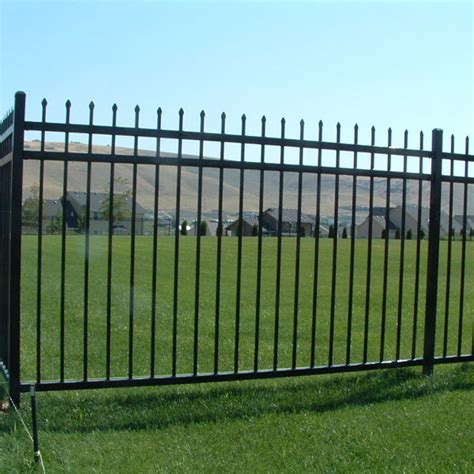 China 6 Ft High X 8 Ft Wide Welded Powder Coated Picket Steel