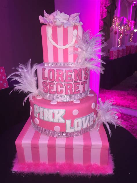 Maybe you would like to learn more about one of these? Victoria Secret cake by Angel Cake Creations | Pink ...