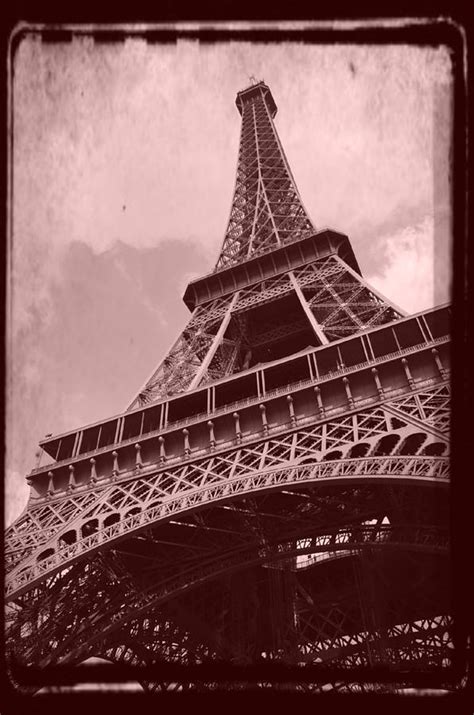 Eiffel Tower Old Style Photograph By Patricia Awapara