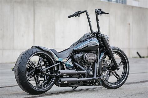 Black Apple Customized Thunderbike Harley Davidson Fat Boy By Ben Ott