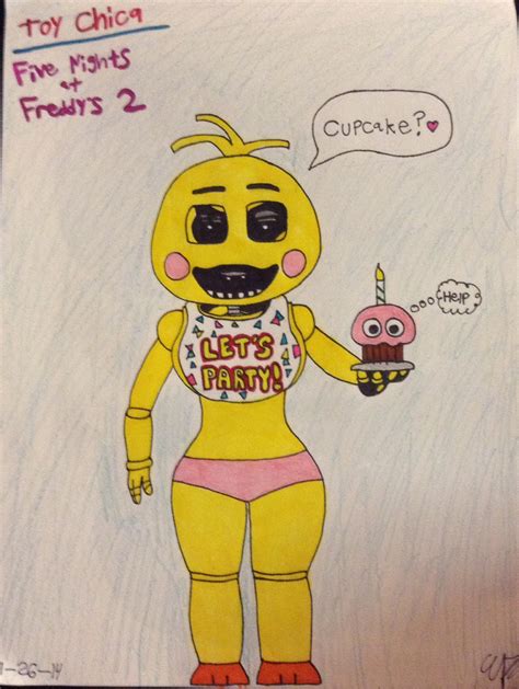 Five Nights At Freddys Toy Chica By Vanillafireflies On Deviantart