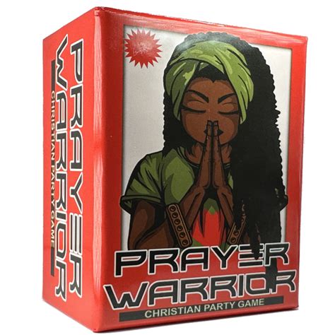 Prayer Warrior Charades Card Game Bible Trivia Black Owned Games