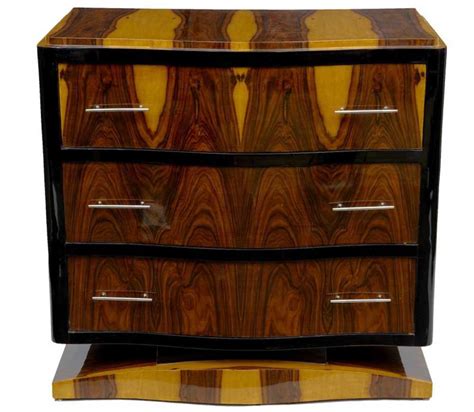Art Deco Chest Drawers Commode Chests Furniture Vintage