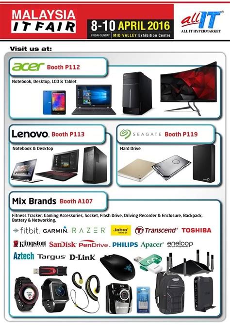 On 1 november 2003, all it hypermarket sdn bhd (all it) made a ground breaking news for being malaysia's 1st and largest it retail outlet in a hypermarket concept. ALL IT HYPERMARKET IT Fair in Malaysia | Hypermarket, 10 ...