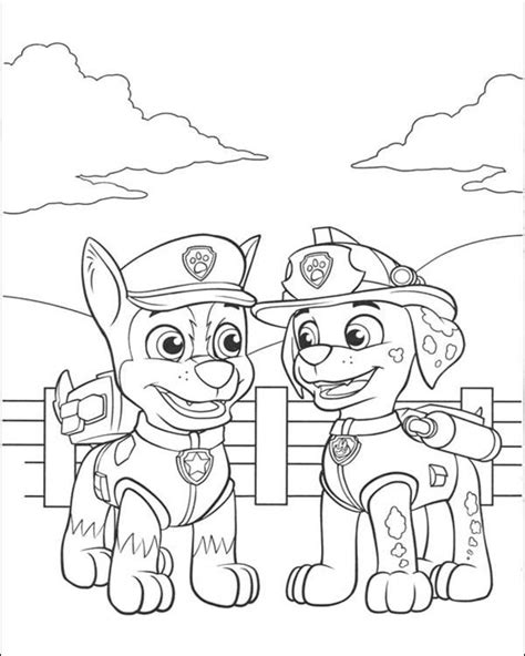 Get ready for an absolutely free set of printable paw patrol coloring pages with all pups from the series known by children in numerous. Chase Paw Patrol Coloring Pages at GetColorings.com | Free printable colorings pages to print ...