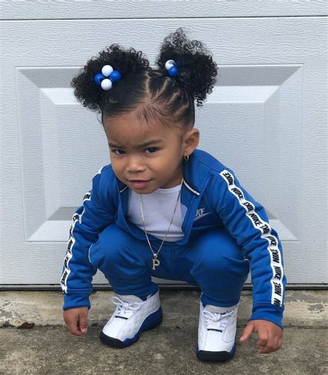 It has the perfect combination of weaving, braids, and puffs. Pin by BIG BЯΛƬ on Baby Fever | Baby girl hairstyles, Cute ...