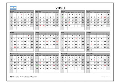 Feriados 2020 El Gobierno Confirmó El Calendario Para El Año Que Viene