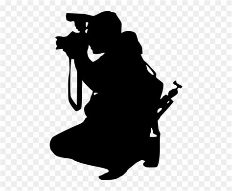 Photographer With Camera Png Camera Silhouette Png Free Transparent