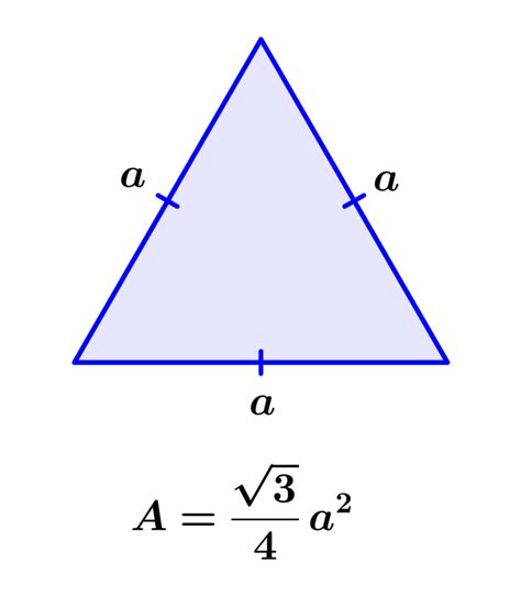 Área Y Perímetro De Un Triángulo Equilátero Fórmulas Y Ejercicios