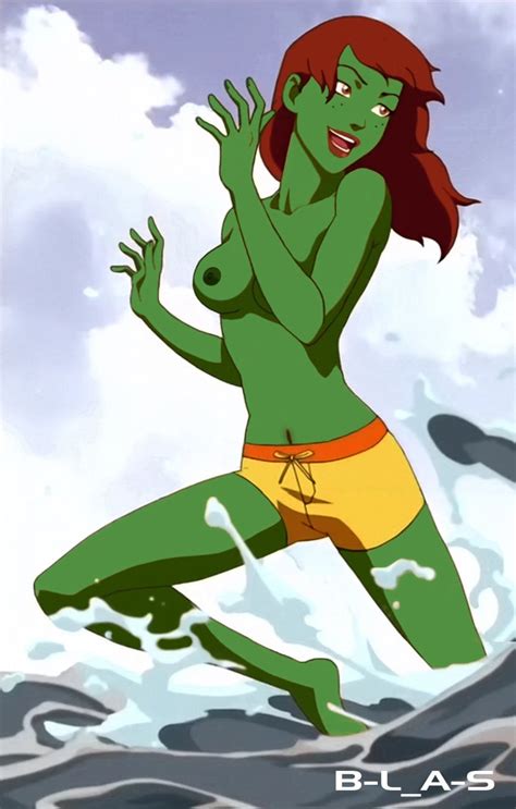 Rule 34 Female Alien Breasts Dc Earth 16 Female Green Skin Miss Martian Running Solo Young
