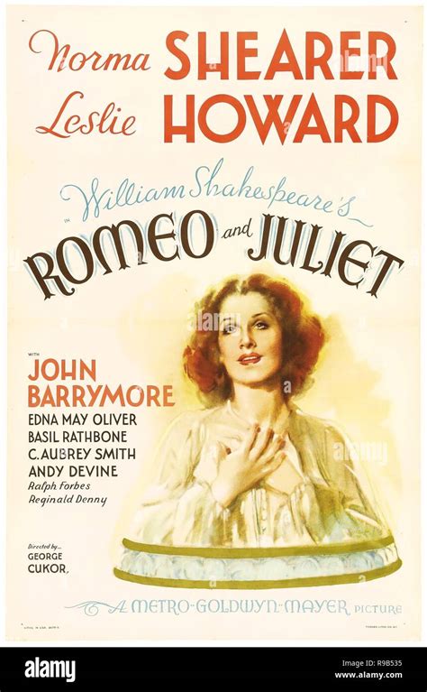 Film Poster Film Title Romeo Juliet Hi Res Stock Photography And Images