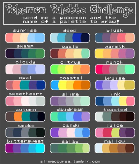 Best 12 Put A Character A Color Palette In My Ask Box