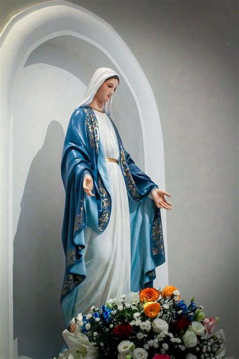 A Statue Of Mother Mary · Free Stock Photo