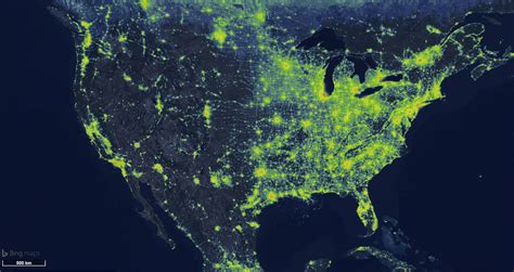 United States Light Pollution Map Great Basin School Of Photography