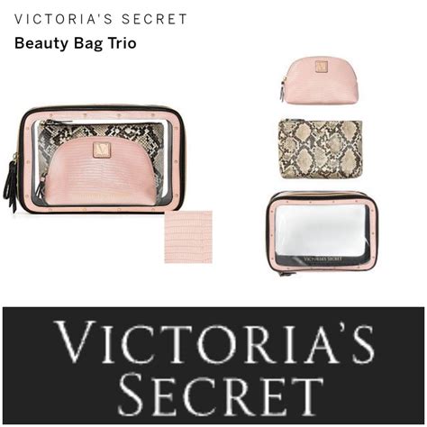 Deal Day Victoria Secret Beauty Bag Trio Set Clearance Victorias