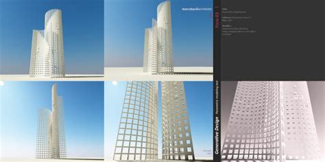 Parametric Architectural Concept By Marco Basili Via Behance