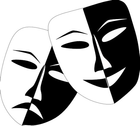 Drama Masks Wallpaper