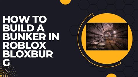How To Make A Roblox Bloxburg Bunker You Need Bsment Pass Youtube