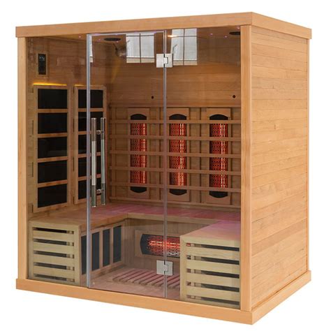 Smartmak Far Infrared Indoor Cedar Sauna 2 Person