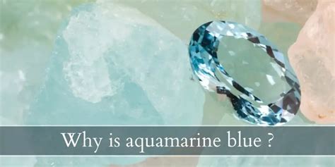 Why Is Aquamarine Blue Heres How It Gets That Light Blue Jewelry
