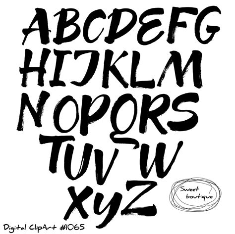 Fonts Drawing At Getdrawings Free Download